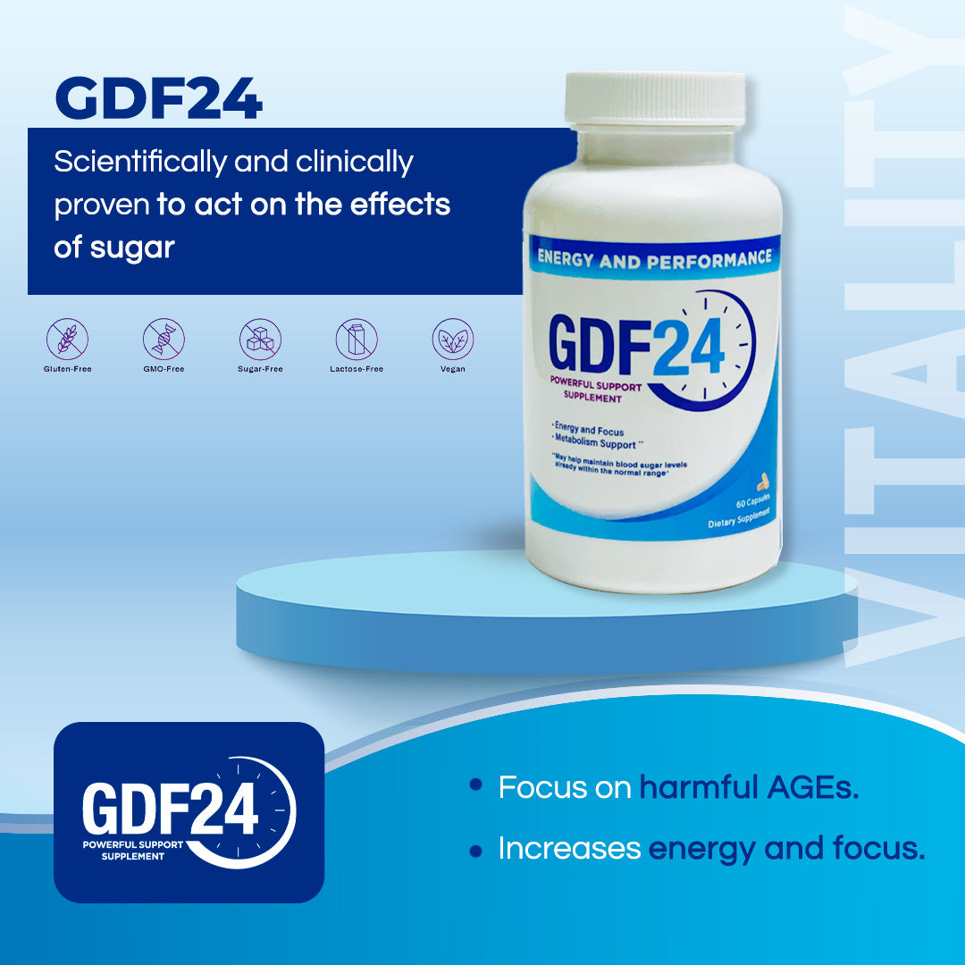 GDF24 - 24 Hour Glucose Defense Formula