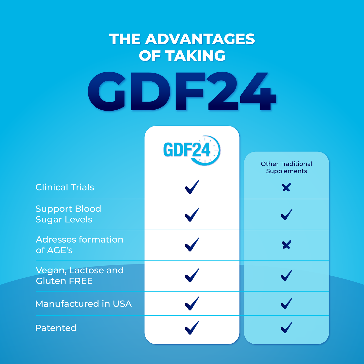 GDF24 - 24 Hour Glucose Defense Formula