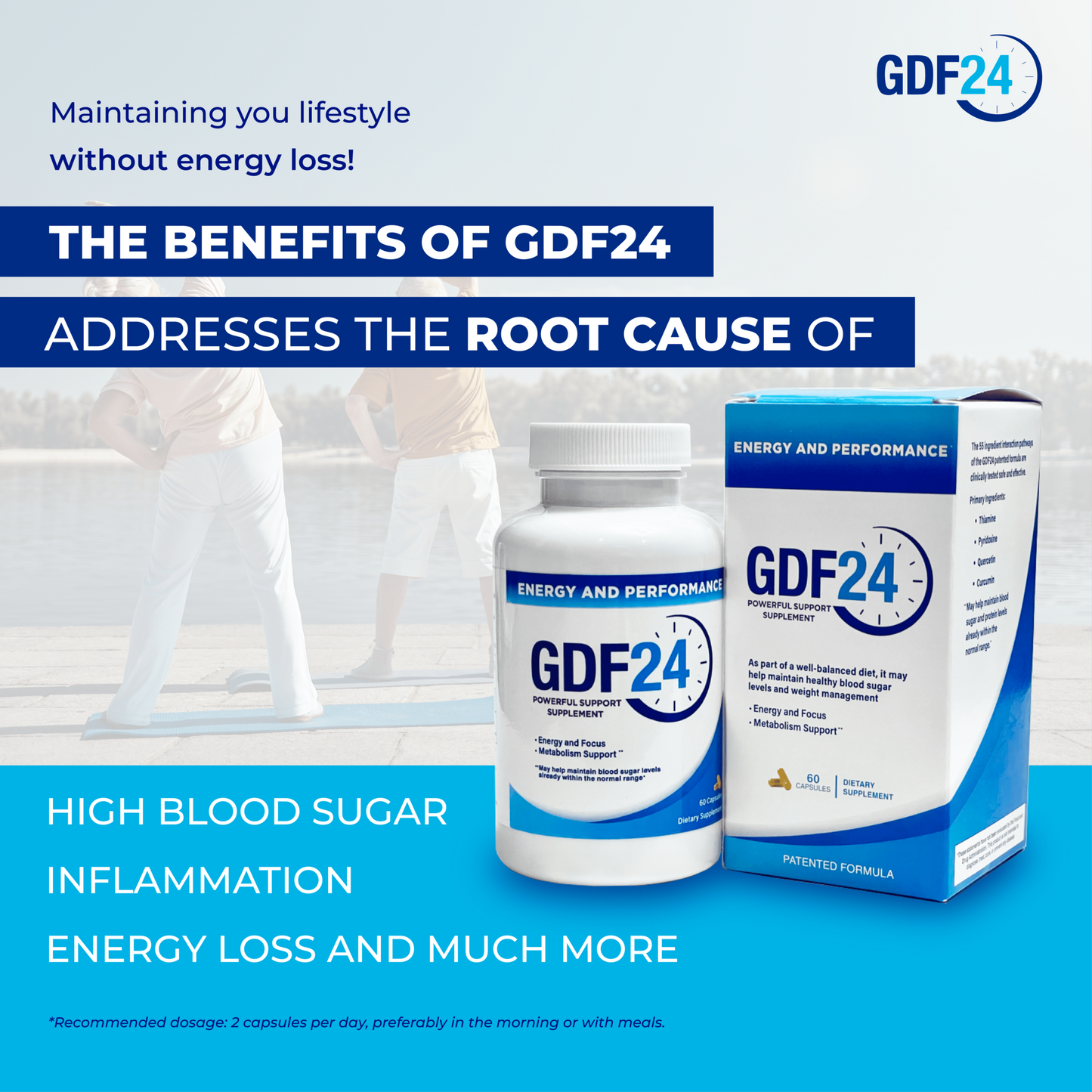 GDF24 - 24 Hour Glucose Defense Formula